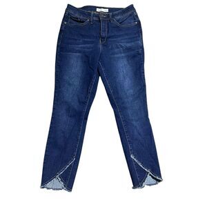 Royalty for Me High Rise Ankle Jeans Size 8‎ Raw Hem